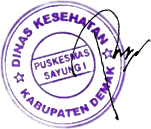 TTD & Stempel Kepala Puskesmas